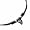 Fossil Herren-Kette Natural Surfer Edelstahl Leder Schwarz 42-47 Cm JF85832040