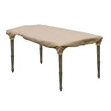 ACE Trading - grill / patio Covers TRI - 004209 &acute; Living Accents &acute; Rectangular Table Cover 76 &acute; x48 &acute; - Taupe - B001LYCL0Q