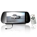 7 inch TFT LCD Car Rearview Mirror Camera Hands-free