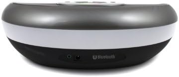 iKanoo BT009 Home Radio Alarm Clock Bluetooth Speaker for Smart Phone/iPod (Silver)