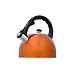 Creative Home Satin Splendor Metallic 2.8 Quart Whistling Tea Kettle, Bronze