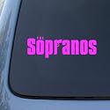 SOPRANOS - Vinyl Decal Sticker #A1371 | Vinyl Color: Pink