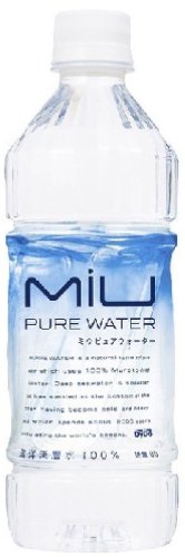 (お徳用ボックス) ダイドー MiU ピュアウォーター 500ml×24本