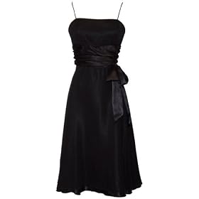 Chiffon Satin Dress Prom Formal Bridesmaid Holiday Party Cocktail