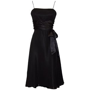 Chiffon Satin Dress Prom Formal Bridesmaid Holiday Party Cocktail