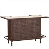 Party Bar with Cast Tile Top Party Bar with Cast Tile Top