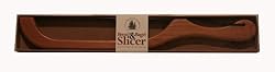 Out of the Woods of Oregon Left-Handed Bread and Bagel Slicer, Maple