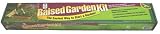 Easy Gardener 8061 42.5-Inch x 42.5-Inch x 6-Inch Square Raised Garden Kit