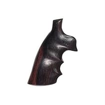 Hogue S&W K/L Frame Round Butt Grips Convert, Rosewood