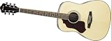 SGT120LNT SAGE SERIES Left-Handed Acoustic Guitar, Natural