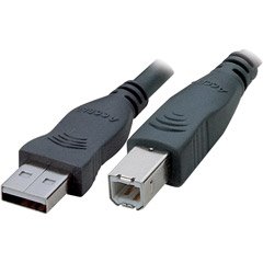 Accell A001B-010B USB 2.0 Hi-Speed Premium A/B Cable (10 Feet)