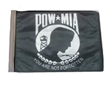 POW MIA Replacement Flag 11 in.x15 in. - NO POLE INCLUDED