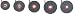 Sporting Goods : Champion Sports Closed Measuring Tape - Pack of 2