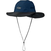 Outdoor Research Seattle Sombrero Rain Hat, Abyss/Black, Small
