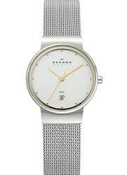 Skagen Women's 355SGSC Two-Tone Mesh Watch