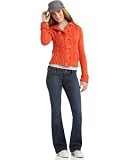 Roxy Brea Hooded Cable-Knit Sweater