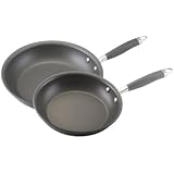 Anolon Advanced Hard Anodized Nonstick 10-Inch and 12-Inch Skillets Twin Pack