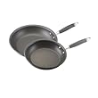 Anolon Advanced Twin Pack 10-Inch and 12-Inch Open Skillets
