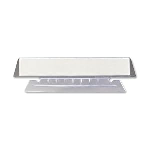 Smead 1/3 Cut Vinyl Hanging Folder Tab,Blank - 3 Tab(s)/Set - 3.5" - 25 / Pack - Clear Tab