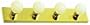 Design House 500868 The Village 4-Light Vanity, 4.25-Inch by 24-Inch, Polished Brass