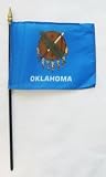 Oklahoma - 4 x 6 State Stick Flag