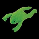 Ty Bow Wow Beanies - Lil Legs The Frog - Dog Toy With Sueaker And Crackle Noises