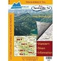 Tannheimer Tal 1 : 35 000 Luftbildpanorama & Wanderkarte: Wandern, Biken, Information
