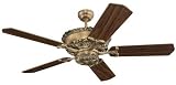 Montecarlo Ceiling Fans Aberdeen Model 5AB52IB in Iberian Bronze. Indoor fan.