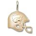Kansas State Univ Powercat Helmet Charm/Pendant -14K/10K, Stainless Steel or Gold Plated