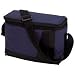 Maxam Insulated Lunch Bag 9 Inch Zippered Main Compartment Adjustable Shoulder Strap