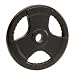 TKO Olympic 5 lb. Rubber Tri-Grip Plate