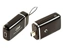 Mini USB Emergency Keychain Battery Charger for Phones, PDA's, GPS, Mp3 and Mp4 Player - Works with BlackBerry, Motorola, Nokia, HTC, Google G1, Sidekick, and and anything else that charges with a mini USB