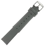 Cartier Watches-Hadley Roma Womens 18mm Silver Satin Watch Band Strap Fits Cartier