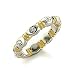 Mat Gold & Rhodium Brass with Clear Swarovski Crystal Toe Ring, Weight: 3.40gms. Size: 2.5