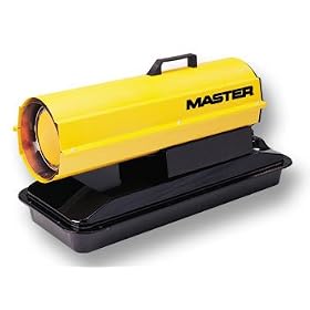 Master 55K BTU Kerosene Diesel Forced-Air Heater with Thermostat by Master