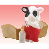 Sylvanian Families Friesian Buttercup Cow Family Baby