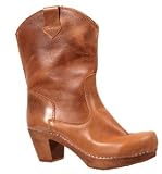 Sanita Anemone Wood Boots in Nature Leather - Factory 2nd