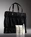 Donna Karan Cashmere Rouched Tote - Macy's Exclusive