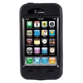 Otterbox Defender Case for iPhone 3G/3GS (Black/Black) (no holster)
