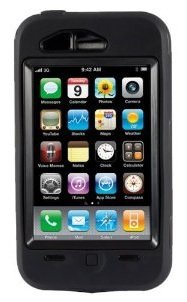 OTTERBOX BOTTERDEFIPHONEBKCASE Defender Series Case for iPhone 3G/3GS - No Holster - 1 Pack - Non-Retail Packaging - Black