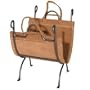 Anvil Log Carrier and Wood Holder