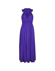 Elastane/Viscose Spring Evening Dress/Maxi Dress 