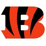 Cincinnati Bengals Die-Cut Window Film - Large officially licensed placed on surfaces easy