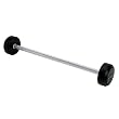 Rubber Straight Barbell 110 lbs.