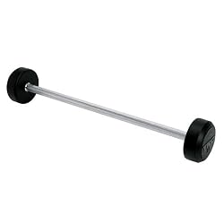 Rubber Straight Barbell 110 lbs.