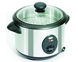 Breville, Brushed Steel Rice Cooker 1.8lt 700w