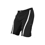 Descente 2008 Men's Leibnitz Mountain Bike Shorts - Black - 10068bk at Descente