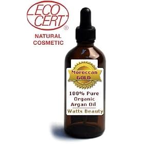 Moroccan Gold Beauty Oil - 100% Pure Argan Oil - Certified by EcoCert Cosmetic Moroccan Oil