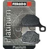 09-11 DUCATI 1198: FERODO PLATINUM ORGANIC P BRAKE PADS - REAR by Ferodo