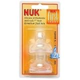from Nuk NUK First Choice Silicone Teat Size 2 Medium Hole